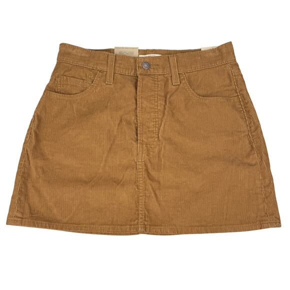 NWT LEVI'S Women's Icon Corduroy Mini Skirt Size 26 - Picture 4 of 9